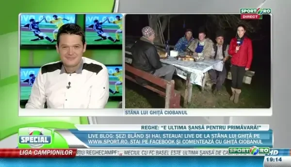 Prietenii lui Ghita au ajuns la stana si se pregatesc de meci! :)