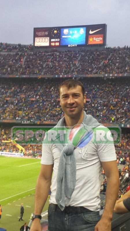 Lucian Bute a fost pe Camp Nou la Barca 2-1 Real: