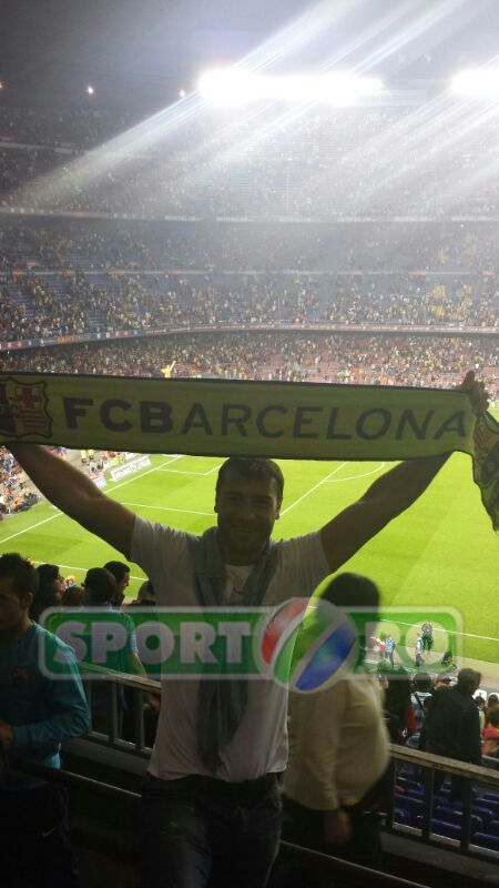 Lucian Bute a fost pe Camp Nou la Barca 2-1 Real: