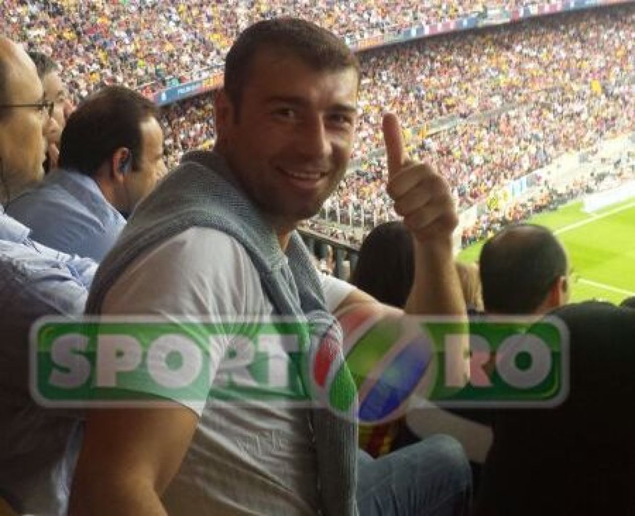 Lucian Bute a fost pe Camp Nou la Barca 2-1 Real:
