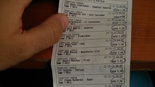 TERIBIL: Cel mai ghinionist bilet al saptamanii! Un bucurestean a avut cota 1000 pe bilet, a prins 23 de meciuri si a ratat o 'SIGURANTA'! Cum arata biletul blestemat:_4