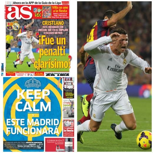 Ronaldo PLANGE dupa El Clasico: 