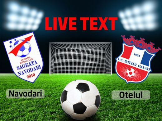 ACUM live text: Sageata 2-1 Otelul! Roman deschide scorul, Dinu marcheaza inainte de pauza