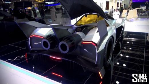 Arabii au lansat cea mai RAPIDA masina din lume: are 5000 de CAI si atinge 560 km/h!