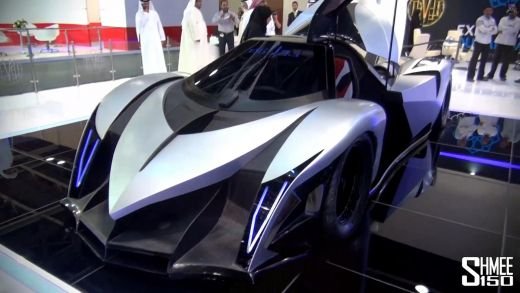 Arabii au lansat cea mai RAPIDA masina din lume: are 5000 de CAI si atinge 560 km/h! 