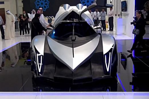 Arabii au lansat cea mai RAPIDA masina din lume: are 5000 de CAI si atinge 560 km/h! 