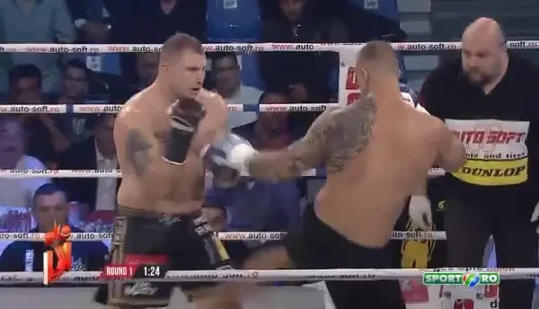 Ricardo van den Bos (Olanda) vs Raul Catinas (Romania)