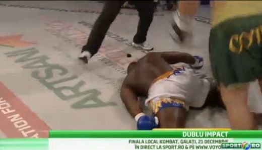 Adversarul lui Morosanu a fost luat cu SALVAREA de la gala: I-am dat doua bucati ca la Moldova VEZI AICI KO-ul: