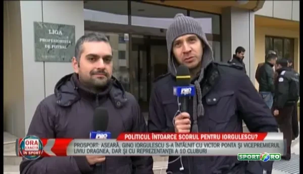 Dragomir a iesit la balconul Ligii ca sa intre in direct la Sport.ro! Ce mesaj a transmis
