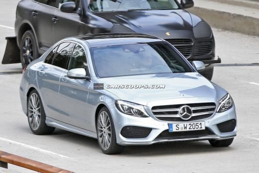 FOTO Mai usoara, mai RAPIDA, mai PUTERNICA! Asa arata noua Clasa C de la Mercedes! Se lanseaza in 2015!_3