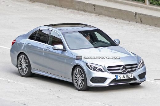 FOTO Mai usoara, mai RAPIDA, mai PUTERNICA! Asa arata noua Clasa C de la Mercedes! Se lanseaza in 2015!_4