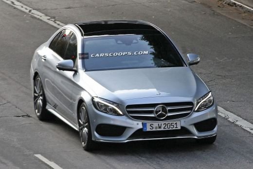 FOTO Mai usoara, mai RAPIDA, mai PUTERNICA! Asa arata noua Clasa C de la Mercedes! Se lanseaza in 2015!_5
