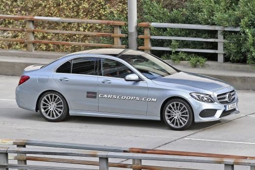 FOTO Mai usoara, mai RAPIDA, mai PUTERNICA! Asa arata noua Clasa C de la Mercedes! Se lanseaza in 2015!_6