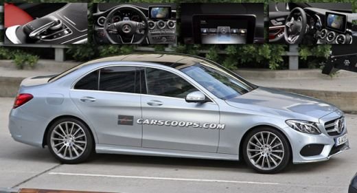 FOTO Mai usoara, mai RAPIDA, mai PUTERNICA! Asa arata noua Clasa C de la Mercedes! Se lanseaza in 2015!_7