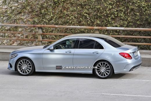 FOTO Mai usoara, mai RAPIDA, mai PUTERNICA! Asa arata noua Clasa C de la Mercedes! Se lanseaza in 2015!_9