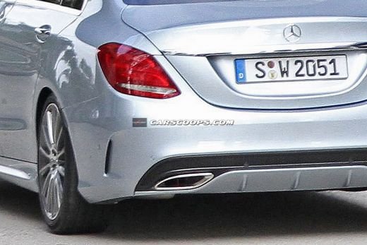 FOTO Mai usoara, mai RAPIDA, mai PUTERNICA! Asa arata noua Clasa C de la Mercedes! Se lanseaza in 2015!_12
