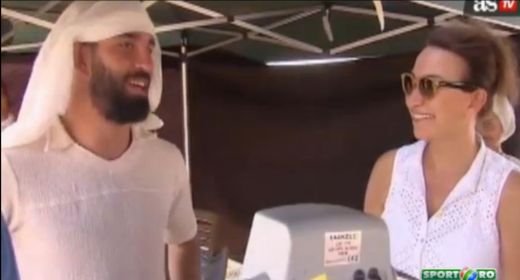 Arda Turan si-a facut debutul in actorie! Omul descoperit de Hagi are un nou look: Seamana cu un calugar :)
