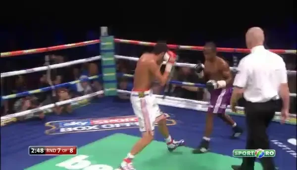 JAMIE McDONNELL (Doncaster) v BERNARD INOM (Nimes, France)