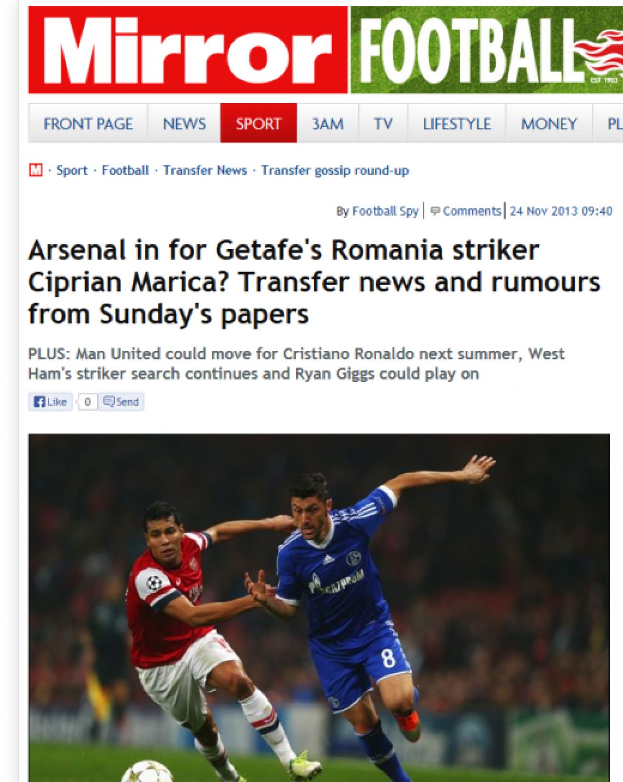 Asta ar fi transferul iernii pentru fotbalul romanesc! Marica s-ar putea lupta la titlu in Premier League in retur! Ce anunta o publicatie engleza:_1