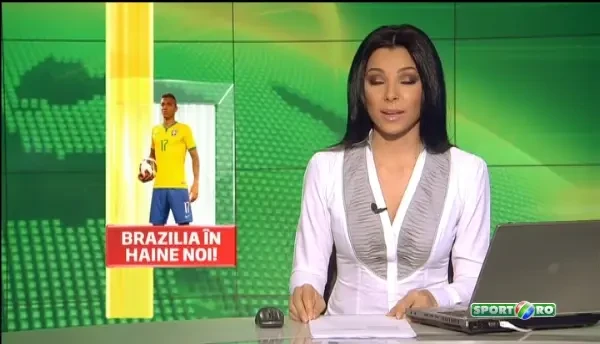 Brazilia si-a prezentat noul echipament! Neymar si Robinho vor purta cele mai usoare tricouri din lume: N-au nici 150 de grame!