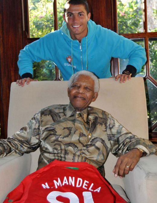 Mesajul trist al lui Cristiano Ronaldo dupa moartea lui Nelson Mandela: 