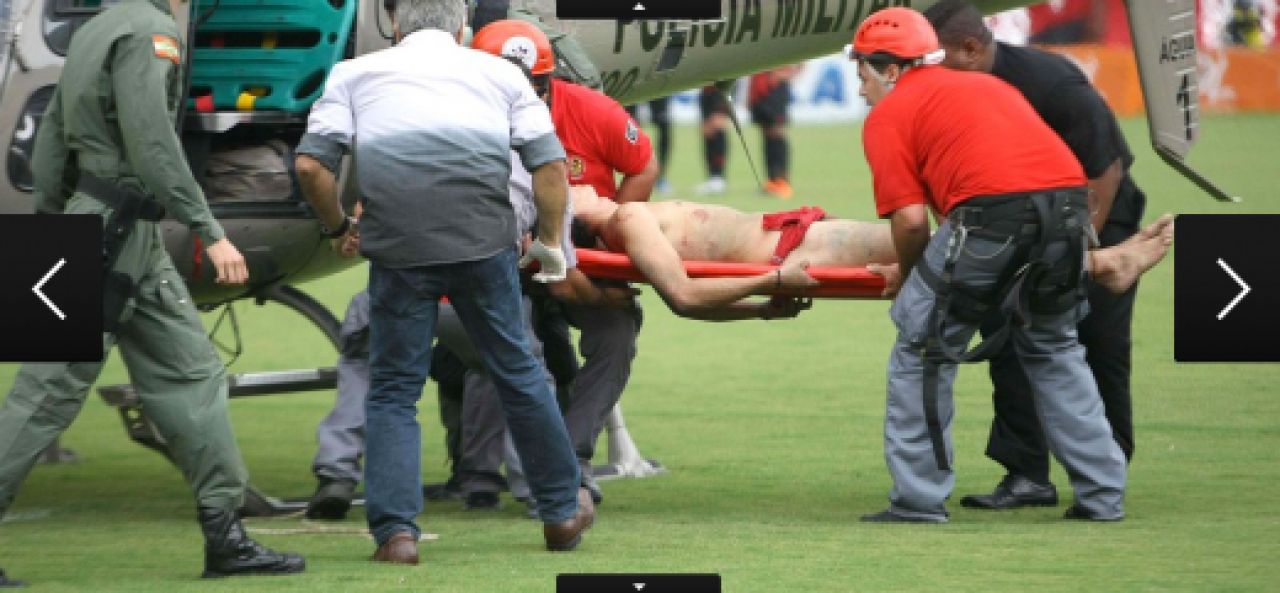 Urmeaza un mondial in SALBATICIE! Bataie crunta intre suporteri la Atletico - Vasco da Gama! Armata a trimis un elicopter pe teren! IMAGINI SOCANTE_3