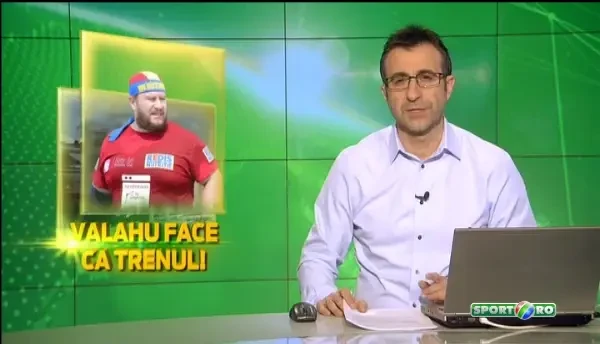 Valahu se pregateste pentru cel mai aprig test: Vrea sa traga un vagon de tren de 40 de tone! Vezi cum se pregateste: