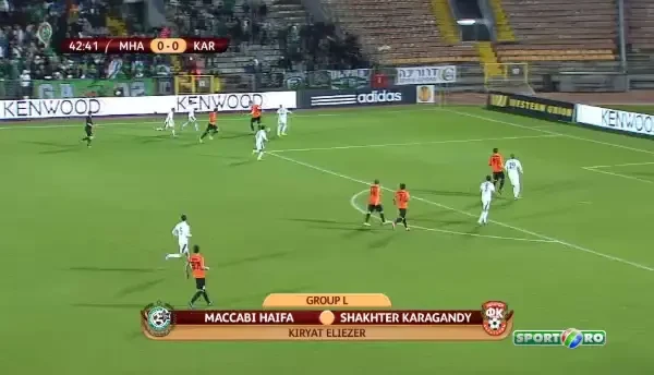 PANICA GENERALA: Tot stadionul a ramas pentru cateva minute in bezna! Vezi toate goluri din Maccabi Haifa 2-1 Shakhter Karagandy