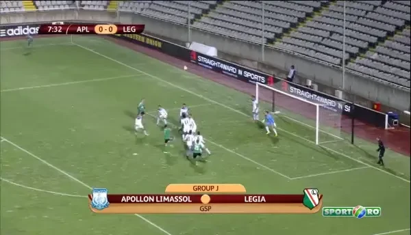 Erau sa fie RUSINEA Europei! Steaua a tremurat in fata echipei care si-a dat singura KO! Apollon 0-2 Legia VIDEO REZUMAT: