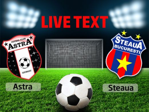 Titlul se joaca, Steaua termina anul pe locul 3: Astra 1-1 Steaua! Reghe si-a aruncat legitimatia pe teren si a vazut meciul din galerie!