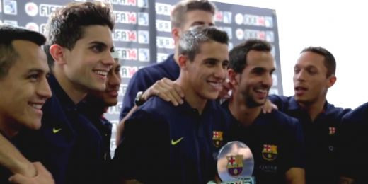 Sunt cei mai buni pe teren, dar nu te asteptai sa se priceapa la asta! Starurile Barcelonei au organizat un turneu de FIFA 14! Vezi aici golurile catalanilor: VIDEO