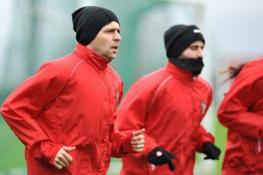 Prima imagine cu Rusescu la Braga! Romanul s-a antrenat cu noua sa echipa in aceasta dimineata! Am venit sa ne calificam in Europa