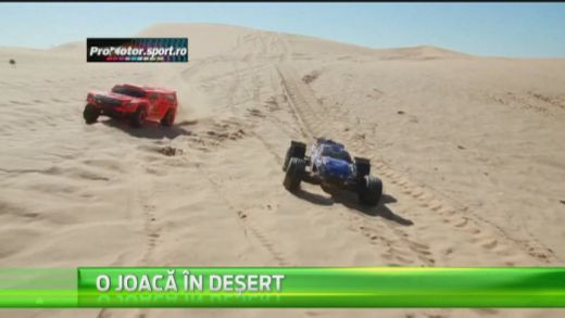 Costa cateva sute de euro si prin si 100km/h! Test nebun in desert cu masinute teleghidate! Cum s-au descurcat: VIDEO
