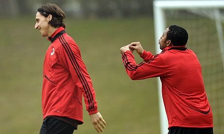 Robinho a facut SHOW la antrenament! Fanii au votat: Asta e golul anului 2014, la antrenament! Vezi cum si-a umilit coechipierii