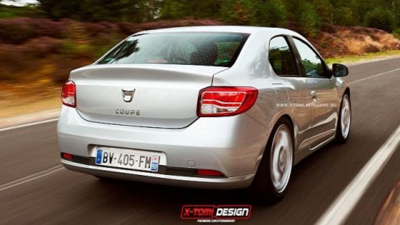 FOTO Primul model COUPE de Logan: are 2 usi si multi cai putere! Vezi cum arata:_2