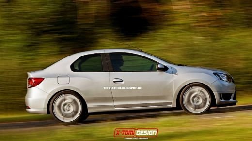 FOTO Primul model COUPE de Logan: are 2 usi si multi cai putere! Vezi cum arata:_4