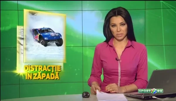 Daca tot sunt sub nameti, americanii au zis sa se si distreze! S-au intrecut pe zapada cu cele mai puternice camionete! VIDEO