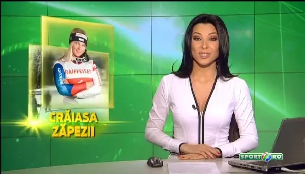 Ea poate castiga premiul pentru cea mai frumoasa sportiva de la JO de la Soci! VIDEO