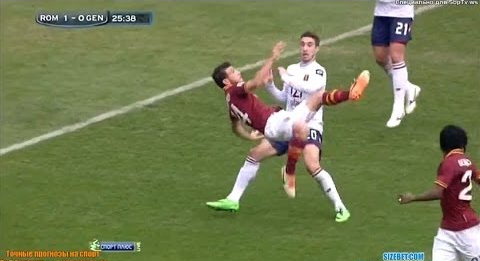 Florenzi a reusit FOARFECA PERFECTA! Executia primeste 10 pe linie si poate fi deja golul anului 2014! VIDEO