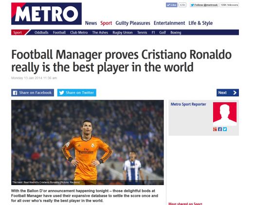 LIVEBLOG #BalonulDeAur | Cristiano Ronaldo a castigat Balonul de Aur pentru a 2-a oara in cariera: