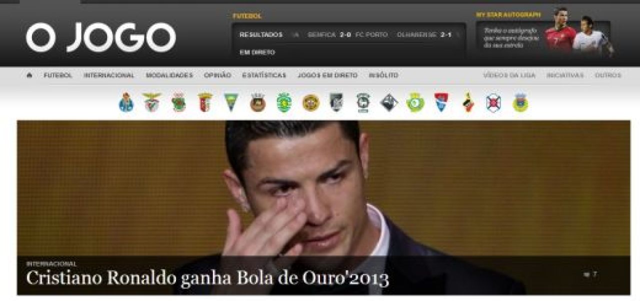 CR7 e IDOL!