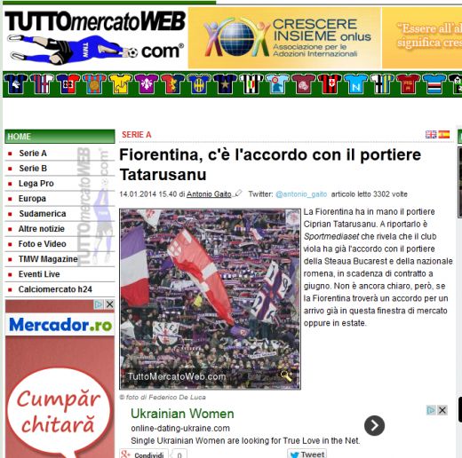 OFICIAL! Tatarusanu pleaca in Serie A! Anuntul facut de italieni in urma cu cateva minute_4