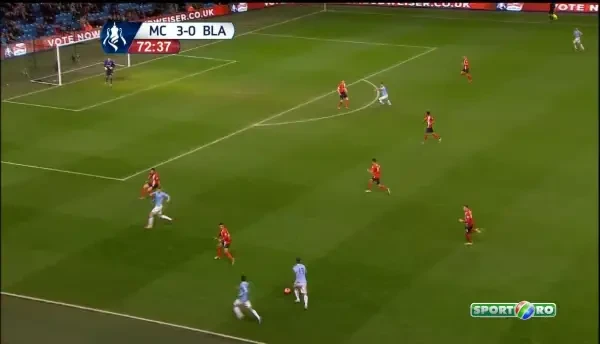 Revenire senzationala a lui Aguero! A avut nevoie de 50 de secunde si 2 atingeri ca sa inscrie! Faza la care fundasii n-au inteles nimic! VIDEO