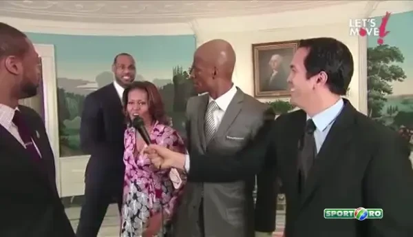 Faza secolului la Casa Alba! Cel mai vizionat clip in ultimele 24 de ore! Ce a facut Prima Doamna in direct este demential: VIDEO