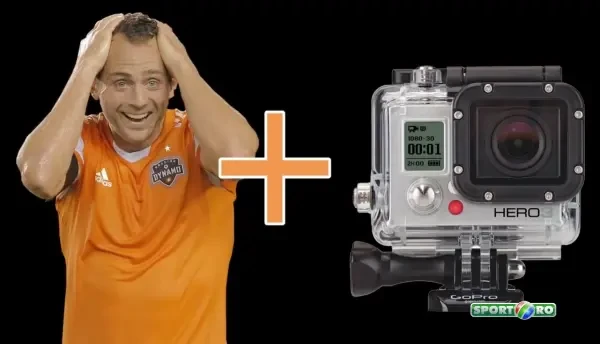 Un jucator si-a pus camera de filmat pe cap si a inregistrat tot meciul! Uite ce vede un jucator in timpul meciului! VIDEO