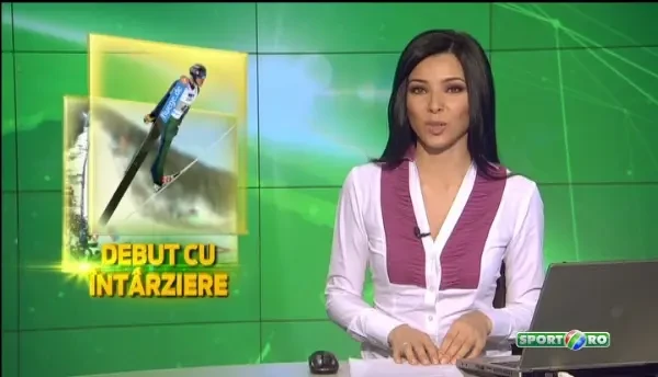 Primul roman calificat dupa 22 de ani la Olimpiada, la sariturile cu schiurile, a debutat azi in Cupa Mondiala! Romanul a fost tinut 10 minute la start de japonezi! VIDEO