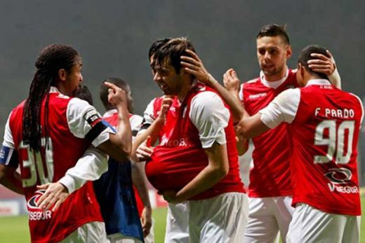 Show TOTAL! Rusescu a marcat in Cupa Ligii! Braga 5-0 Belenenses! Raul a pupat camera la gol! Doua cartonase rosii in 30 de minute! VIDEO