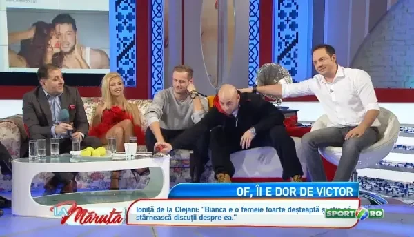 Chiriches, surprins la iesirea dintr-un club din Bucuresti.