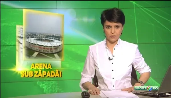 Micul DETALIU care a facut praf National Arena! Cum arata stadionul de 5 stele dupa ninsorile din Bucuresti! VIDEO
