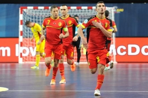 Gest oribil in meciul de futsal cu Belgia! Un adversar a jignit o tara intreaga! Ce reactie a avut dupa gol: FOTO_2